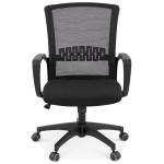 Paris Prix Fauteuil De Bureau Design "Omeda" 97cm Noir