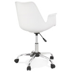 Paris Prix Fauteuil De Bureau Design "Rawasa" 82cm Blanc