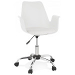 paris prix Fauteuil de Bureau Design "Rawasa" 82cm Blanc