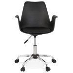 Paris Prix Fauteuil De Bureau Design "Rawasa" 82cm Noir