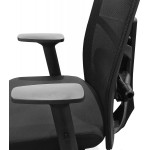 Paris Prix Fauteuil De Bureau Ergonomique "Jefferson" 115cm Noir