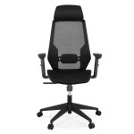 Paris Prix Fauteuil De Bureau Ergonomique "Tork" 128cm Noir