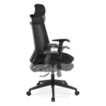 Paris Prix Fauteuil De Bureau Ergonomique "Tork" 128cm Noir