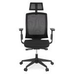 Paris Prix Fauteuil De Bureau Ergonomique "Trano" 131cm Noir