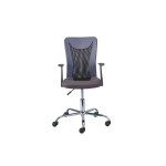 Paris Prix Fauteuil De Bureau "Gaspard" 89-99cm Gris & Noir