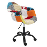 Paris Prix Fauteuil De Bureau "Patchwork" 86cm Multicolore