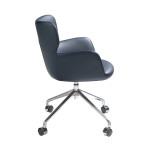 Paris Prix Fauteuil De Bureau Pivotant "Boris" 80cm Bleu Marine