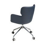 Paris Prix Fauteuil De Bureau Pivotant "Boris" 80cm Bleu Marine