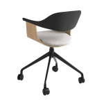 Paris Prix Fauteuil De Bureau Pivotant "Ethan" 76cm Noir