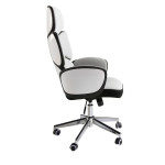 Paris Prix Fauteuil De Bureau Pivotant "Greg" 118cm Gris Clair