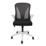 Paris Prix Fauteuil De Bureau "Rabattable" 92-100 Blanc & Noir