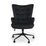 paris prix Fauteuil de Bureau Velours "Verner" 96cm Noir