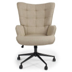 Paris Prix Fauteuil De Bureau "Verner" 96cm Taupe Clair