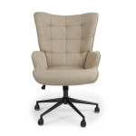 paris prix Fauteuil de Bureau "Verner" 96cm Taupe Clair