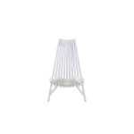 Paris Prix Fauteuil De Jardin Design "Maja" 79cm Blanc