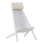 paris prix Fauteuil de Jardin Design "Maja" 79cm Blanc