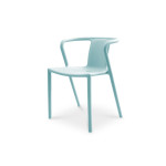 Paris Prix Fauteuil De Jardin Empilable "Diego" 72cm Bleu Azur