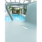 Paris Prix Fauteuil De Jardin Empilable "Diego" 72cm Bleu Azur