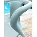 Paris Prix Fauteuil De Jardin Empilable "Diego" 72cm Bleu Azur