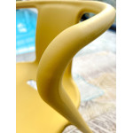 Paris Prix Fauteuil De Jardin Empilable "Diego" 72cm Moutarde