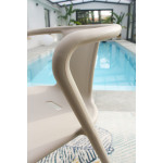 Paris Prix Fauteuil De Jardin Empilable "Diego" 72cm Sable