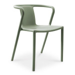 paris prix Fauteuil de Jardin Empilable "Diego" 72cm Vert Olive