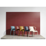 Paris Prix Fauteuil De Jardin Empilable "Fado" 76cm Taupe
