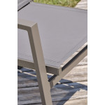 Paris Prix Fauteuil De Jardin Empilable "Floride" 86cm Quartz