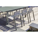 Paris Prix Fauteuil De Jardin Empilable "Miami" 84cm Kaki