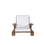 Paris Prix Fauteuil De Jardin En Bois "Daria" 100cm Marron