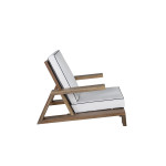 Paris Prix Fauteuil De Jardin En Bois "Daria" 100cm Marron