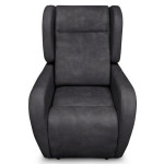 paris prix Fauteuil de Relaxation Électrique "Adeo" 113cm Gris Foncé