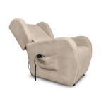 Paris Prix Fauteuil De Relaxation Électrique "Adeo" 113cm Naturel