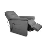 Paris Prix Fauteuil De Relaxation Électrique "Apico" 102cm Gris