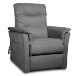 paris prix Fauteuil de Relaxation Électrique "Apico" 102cm Gris