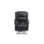 Paris Prix Fauteuil De Relaxation Électrique "Gérald" 98cm Noir