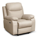 paris prix Fauteuil de Relaxation Électrique "Tonaga" 100cm Beige