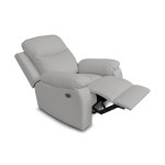 Paris Prix Fauteuil De Relaxation Électrique "Tonaga" 100cm Gris Clair
