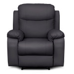 Paris Prix Fauteuil De Relaxation Électrique "Tonaga" 100cm Gris Foncé