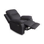 Paris Prix Fauteuil De Relaxation Électrique "Tonaga" 100cm Gris Foncé