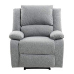 Paris Prix Fauteuil De Relaxation Tissu "Polo" 96cm Gris