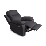 Paris Prix Fauteuil De Relaxation "Tonaga" 100cm Gris Foncé