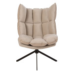 Paris Prix Fauteuil Design Avec Coussin "Relax" 92cm Beige