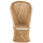 Paris Prix Fauteuil Design En Bambou "Smocla" 150cm Naturel