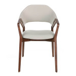 Paris Prix Fauteuil Design En Bois "Lega" 80cm Naturel