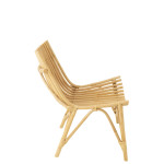 Paris Prix Fauteuil Design En Rotin "Margery" 84cm Naturel