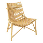 paris prix Fauteuil Design en Rotin "Margery" 84cm Naturel