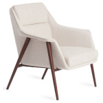 paris prix Fauteuil Design en Tissu "Gloria" 77cm Beige