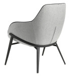 Paris Prix Fauteuil Design En Tissu "Nouas" 84cm Gris