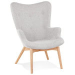 paris prix Fauteuil Design Scandinave "Ticao" 93cm Gris